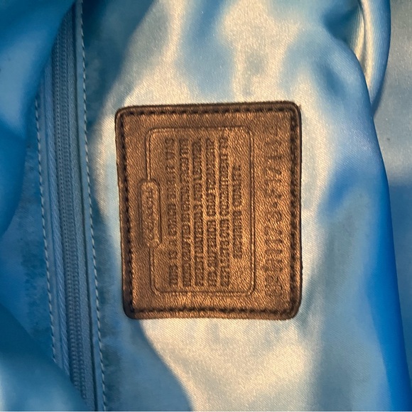 Coach Black and Red Studded holiday limited edition satin! - Picture 6 of 10